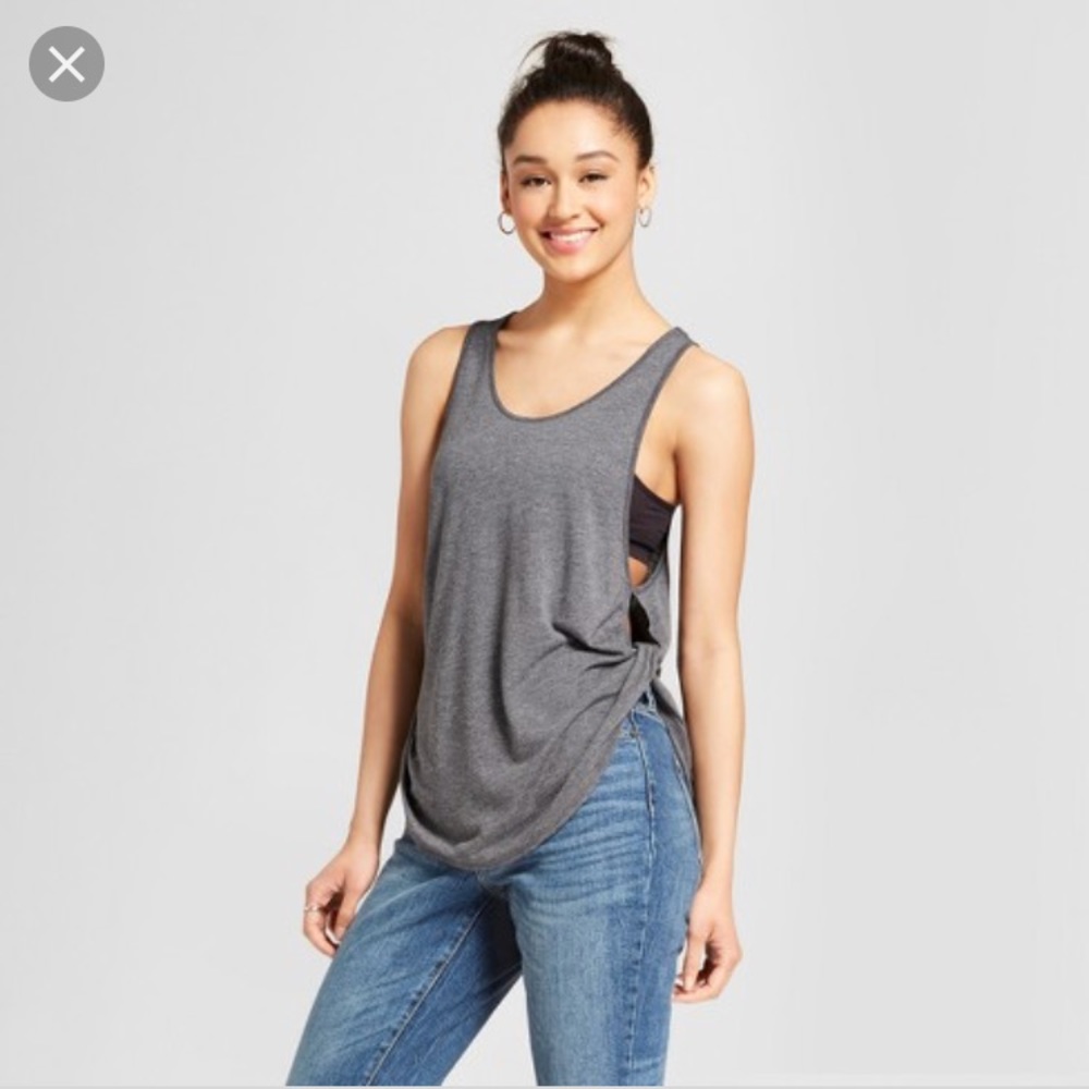 NWT Target Mossimo Side Knot Tank Top